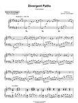 "Divergent Paths" Sheet Music (Piano)